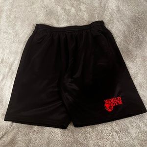 World Gym workout shorts